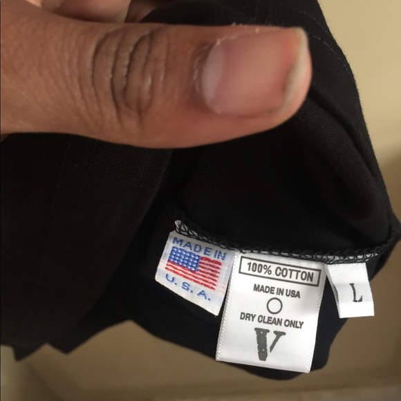 Vlone Swarovski Crystal rhinestones tee - Picture 5 of 8